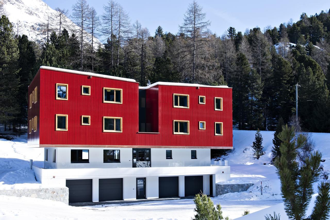 Hotel Morteratsch ポントレジナ エクステリア 写真